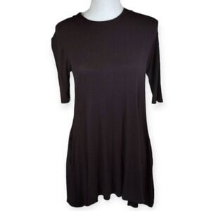 SOCIALITE BLACK TUNIC/DRESS SZ.XS EUC